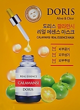 Fragrances, Perfumes, Cosmetics Calamansi Extract Face Ampoule Mask - Doris Calamansi Real Essence Mask