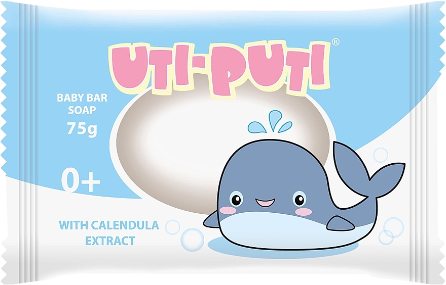 Kids Soap with Calendula Extract "Uti-Puti. Fish" - Uti-Puti — photo N1