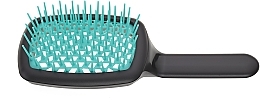 Fragrances, Perfumes, Cosmetics Hair Brush, black and blue - Janeke CurvyM Extreme Volume Brush