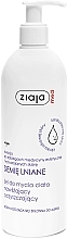 Fragrances, Perfumes, Cosmetics Moisturising Linseed Body Wash Gel - Ziaja Med