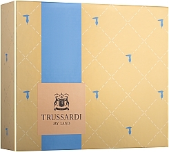 Fragrances, Perfumes, Cosmetics Trussardi My Land - Set (edt/50ml + sh/gel/100ml) 