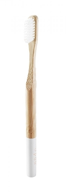 Set - Nudo Nature Made Bamboo Essentials (cotton buds/200pcs + h/brush/1pc + n/brush/1pc + toothbrush/1pc + bag/1pc) — photo N33
