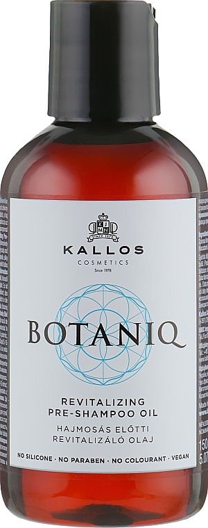 Revitalizing Pre-Shampoo Oil - Kallos Botaniq Revitalizing Pre-Shampoo Oil — photo N1