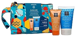 Fragrances, Perfumes, Cosmetics Set - Apivita Suncare Sensitive (f/cr/50ml + f/gel/100ml)