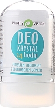 Fragrances, Perfumes, Cosmetics Mineral Deodorant - Purity Vision Deo Krystal 24 Hour Mineral Deodorant 