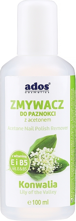 Lily of the Valley Nail Polish Remover - Ados Acetone Nail Polish Remover — photo N3