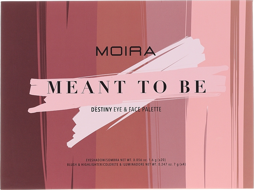 Makeup Palette - Moira Meant To Be Eye & Face Palette — photo N2