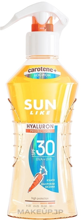2-Phase Body Sun Lotion SPF 30 - Sun Like 2-Phase Sunscreen Hyaluron Protection Lotion — photo 200 ml