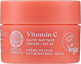 Fragrances, Perfumes, Cosmetics Face Cream - Natura Siberica Oblepikha C-Berrica Vitamin C Glow Day Cream Spf 20