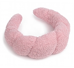 Head Band 'Easy Spa', pink - MAKEUP Spa Headband Face Washing Pink	 — photo N1