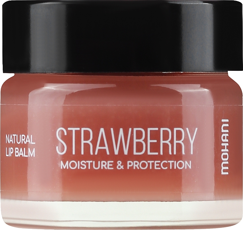 Lip Balm - Mohani Strawberry Moisturizing And Protecting Lip Balm — photo N1