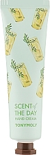 Tangerine, Lime, Lemon & Verbena Hand Cream - Tony Moly Scent Of The Day Hand Cream So Fresh — photo N3