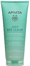 Fragrances, Perfumes, Cosmetics Cleansing Gel - Apivita Just Bee Clear Purifying Cleansing Gel