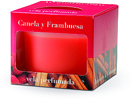 Scented Candle, 9 x 7.5 cm - Cereria Molla Cordoba Cinnamon & Raspberry — photo N1