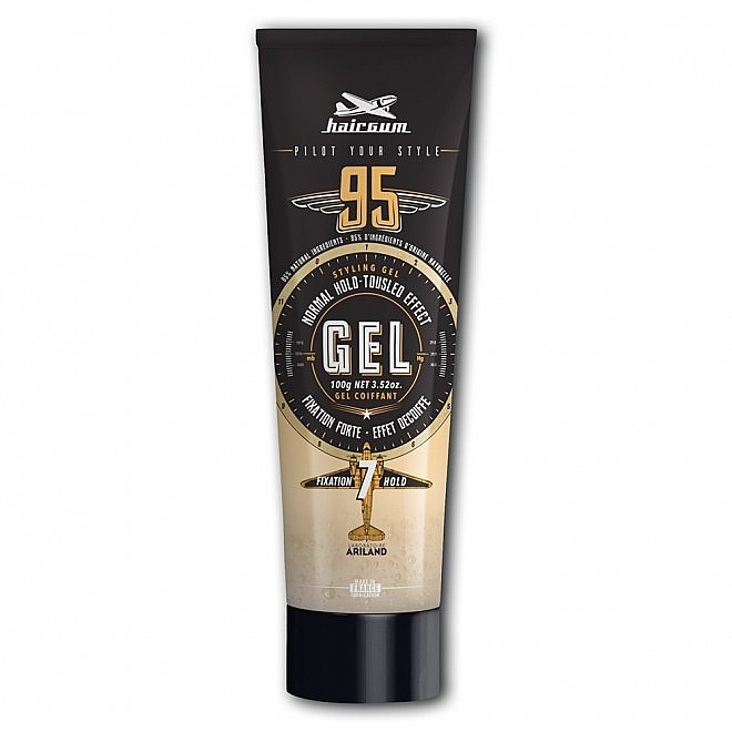Medium Hold Styling Gel - Hairgum 95 Styling Gel Normal Hold Tousled Effect — photo N1