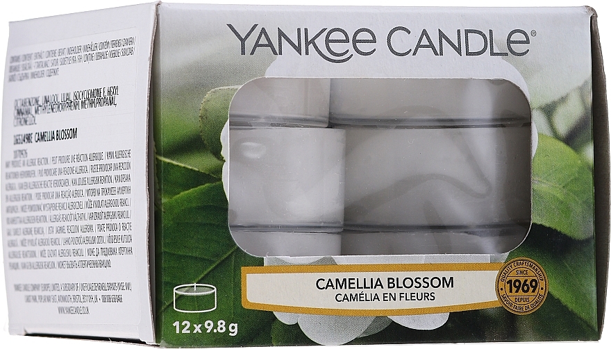 Tea Light - Yankee Candle Tea Light Camellia Blossom — photo N5