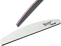 Nail File "Semicircle", 80/80 - Bling — photo N13