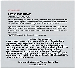 Active Eye Cream - Holy Land Cosmetics Vutalise Active Eye Cream — photo N3