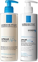 Fragrances, Perfumes, Cosmetics La Roche-Posay Lipikar (cr/400ml + balm/400ml) - Set for Dry Skin Prone to Atopy