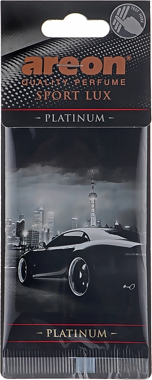 Car Air Freshener - Areon Sport Lux Platinum — photo N1