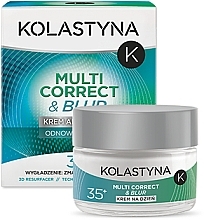 Fragrances, Perfumes, Cosmetics Rejuvenating Day Cream - Kolastyna Multi Correct & Blur Antiageing Day Cream 35+