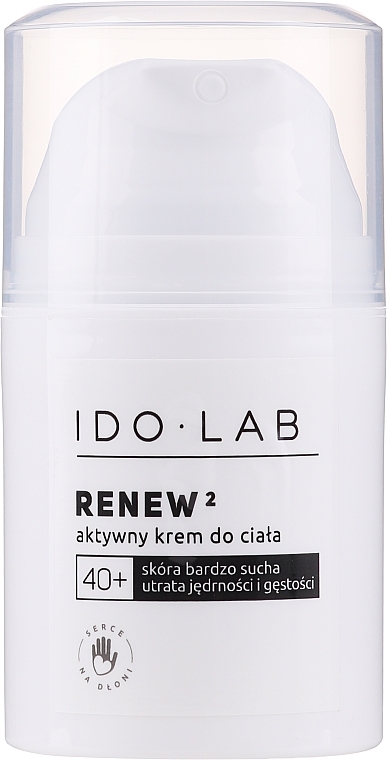 Intensively Moisturizing Body Cream - Idolab Renew2 Cream 40+ — photo N1