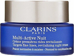 Fragrances, Perfumes, Cosmetics Night Cream for Normal and Combination Skin - Clarins Multi Active Revitalizing Night Cream