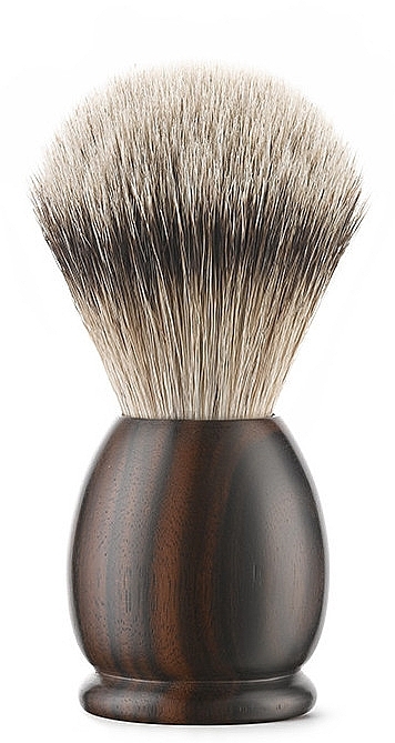 Shaving Brush, large - Acca Kappa Apollo Ebony Wood Shaving Brush — photo N5