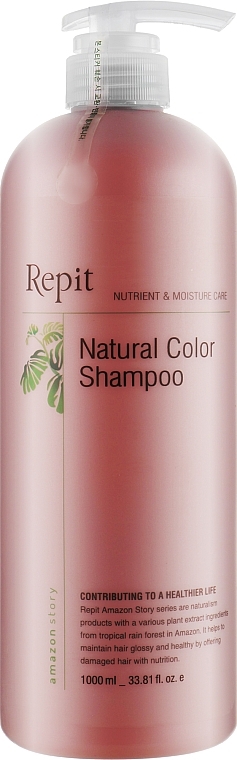 Shampoo for Colored Hair - Repit Natural Color Shampoo Amazon Story — photo N2