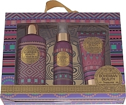 Fragrances, Perfumes, Cosmetics Set - Mades Cosmetics Bohemian Beauty Treasures (sh/gel/185ml + b/lot/100ml + spray/100ml)