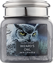 Fragrances, Perfumes, Cosmetics Scented Candle in Jar 'Wizard's Owl' - Village Candle Wizards Owl