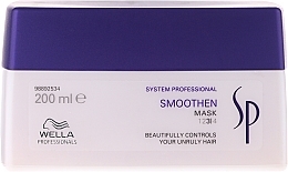 Fragrances, Perfumes, Cosmetics Smoothing Hair Mask - Wella SP Smoothen Mask