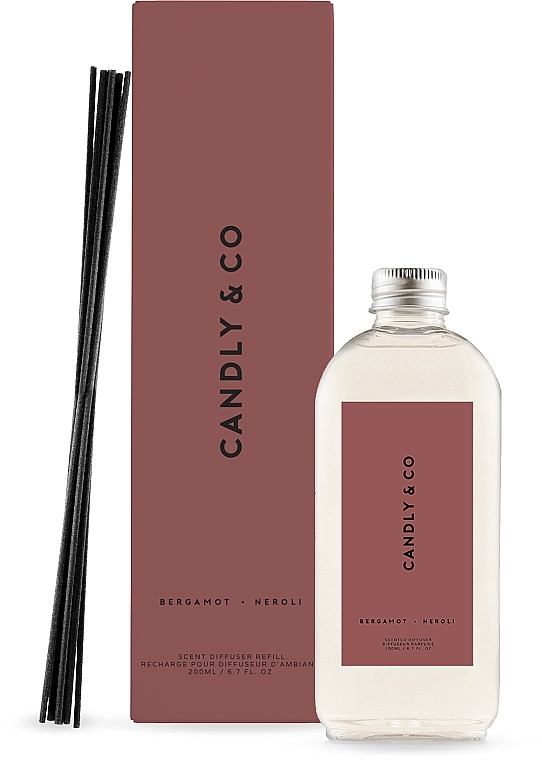 Fragrance Diffuser Refill - Candly & Co No.5 Bergamot & Neroli Diffuser Refill — photo N1