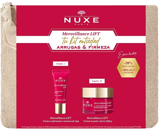 キット - Nuxe Merveillance Lift (cr/50ml + eye/cr/15ml + bag/1pc) — photo N1