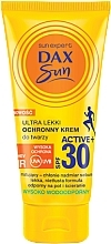 Fragrances, Perfumes, Cosmetics Ultra-Lightweight Protective Face Cream SPF 30 - Dax Sun Active+ SPF 30
