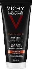 Fragrances, Perfumes, Cosmetics Tone-Up Shower Gel - Vichy Homme Hydra MAG C gel douche
