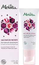 Moisturizing Night Cream "Rose Nectar" - Melvita Nectar De Rose Moisture-Repienishing Night Cream — photo N2