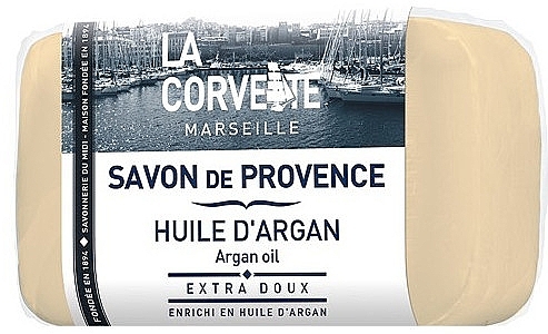 Provence Soap "Argan Oil" - La Corvette Provence Soap Argan Oil — photo N2