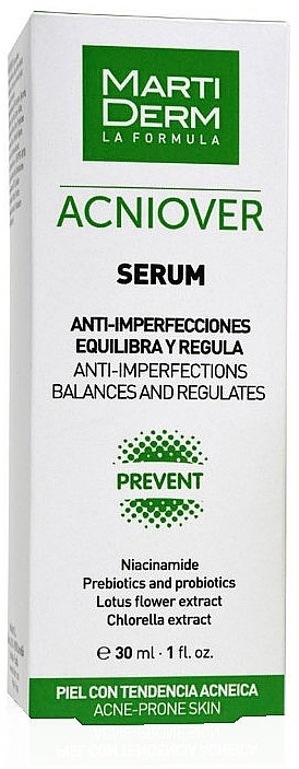 Preventive Facial Serum - Martiderm Acniover Serum — photo N33