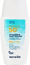 Sunscreen Face Fluid - Sensilis Antiaging & Light Texture Water Fluid 50+ — photo N1