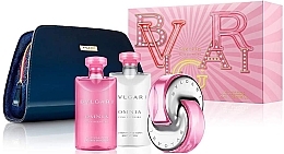 Fragrances, Perfumes, Cosmetics Bvlgari Omnia Pink Sapphire - Set (edt/65ml + b/lot/75ml + sh/gel/75ml + pouch)