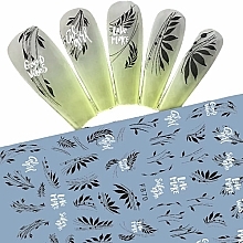 Fragrances, Perfumes, Cosmetics Nail Stickers, self-adhesive F-870 - Deni Carte 88253