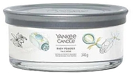 Fragrances, Perfumes, Cosmetics Scented Candle on a Stand 'Baby Powder', 5 figs - Yankee Candle Baby Powder Tumbler