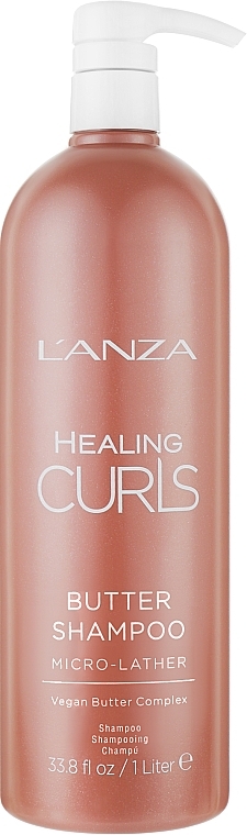 Oil Shampoo for Curly Hair - L'anza Curls Butter Shampoo — photo N2