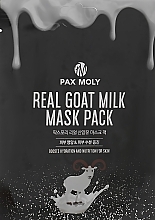 Goat Milk Sheet Mask - Pax Moly Real Goat Milk Mask Pack — photo N1