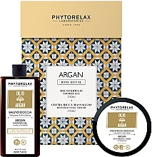 Fragrances, Perfumes, Cosmetics Set - Phytorelax Laboratories Olio Di Argan Body Ritual (sh/gel/250ml + b/cr/250ml)