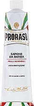 Set - Proraso Classic Shaving Metal White "Toccasana" (pre/cr/100ml + sh/cr/150ml + ash/cr/100ml) — photo N14