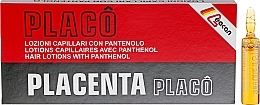 Placenta Hair Lotion - Black Professional Line Placenta Pantovit Hair Ampoules — photo N1
