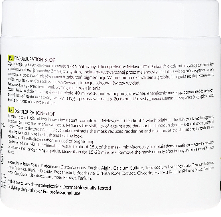 Brightening Face Mask - APIS Professional Discolouration-Stop — photo N2