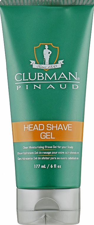 Moisturizing Shave Gel - Clubman Pinaud Head Shave Gel — photo N1